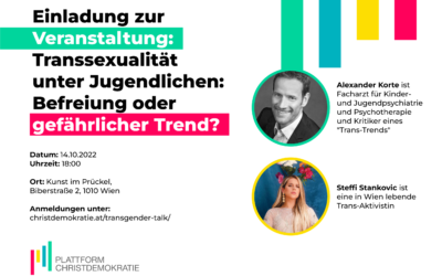 Geschützt: Veranstaltung: Transsexualität unter Jugendlichen – Befreiung oder bedenklicher Trend